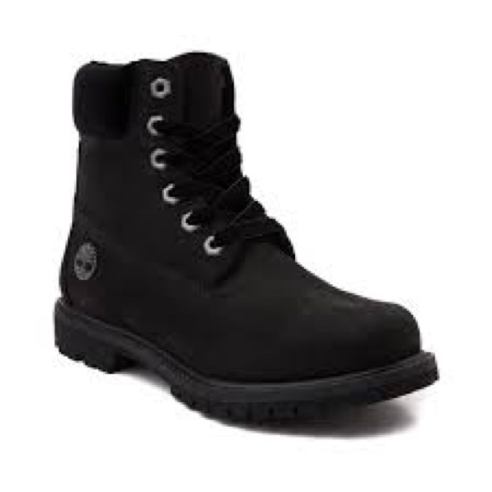 Timberland All Black w Velvet Detail